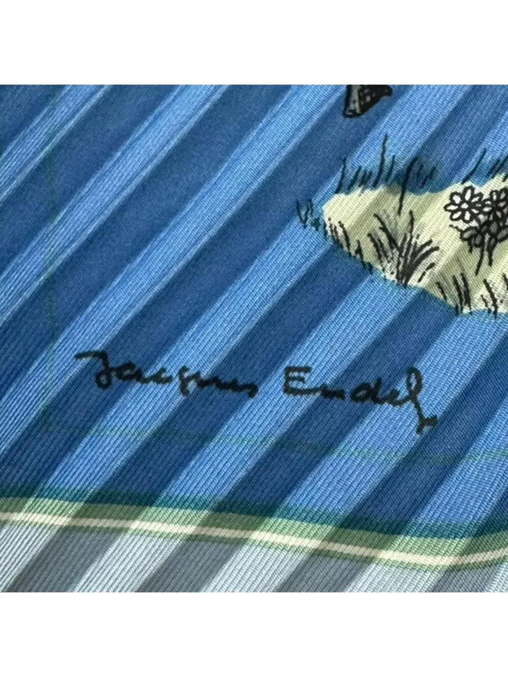 Hermes Pleats Scarf Silk Couvertures Et Tenues de Jour Horsewear Blue